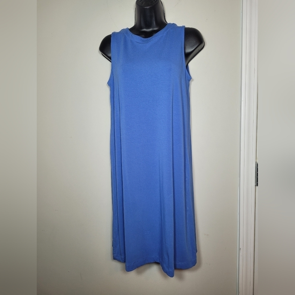 J. Jill Wearever Collection Blue Shift Dress sz XS